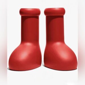 MSCHF Big Red Boots Cartoon Boots Red Size 10 Rare Limited Edition Collectors